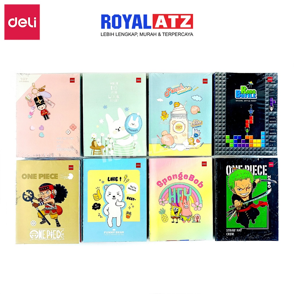 

Buku Tulis 38 Lembar DELI Per Pack Isi 10 Buku / Buku Tulis Sekolah Anak Ukuran Kwarto Kecil