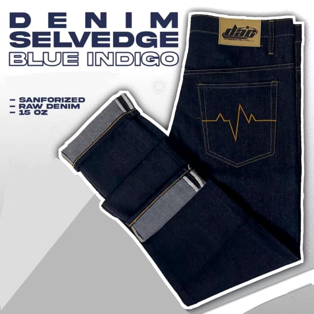 Denim Selvedge Dac New Artikel 15.Oz Denim Jeans