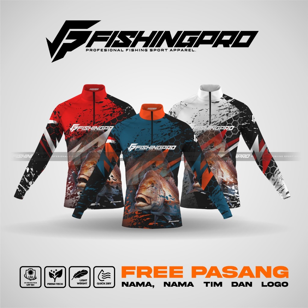 [ CUSTOM ] Jersey Mancing LAUT Printing | Micro UV