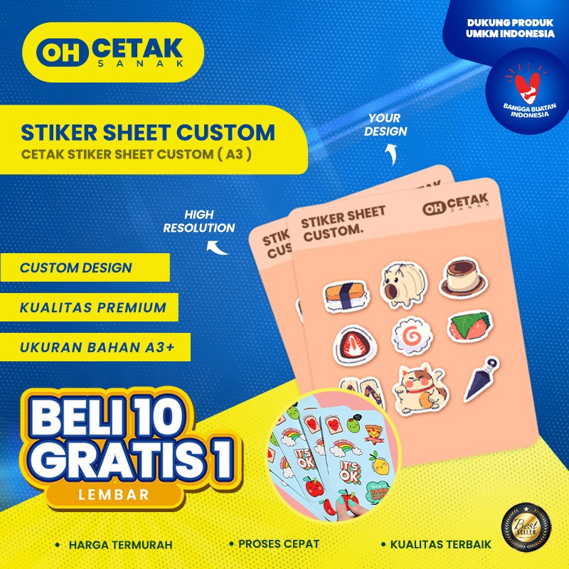 

Cetak Stiker Sheet / Planner Deco Custom –/ Desain Unik Sesuai Gaya Kamu!