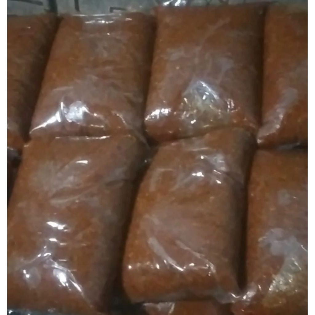 

Sambal pecel khas kediri rasa manis pedes sedang