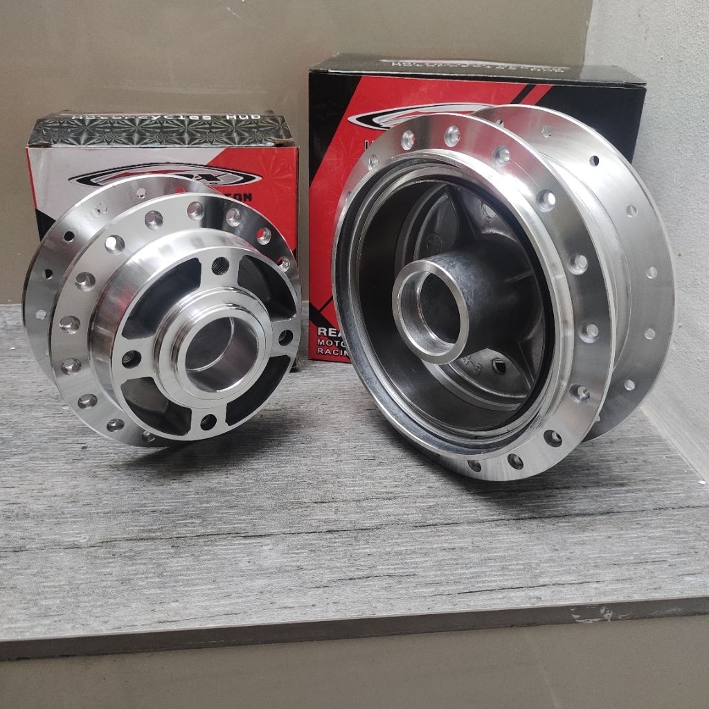 TROMOL MOTOR YAMAHA JUPITER/VEGA LAMA/FIZR/SEPASANG WARNA CROM ZOX RACING ORIGINAL