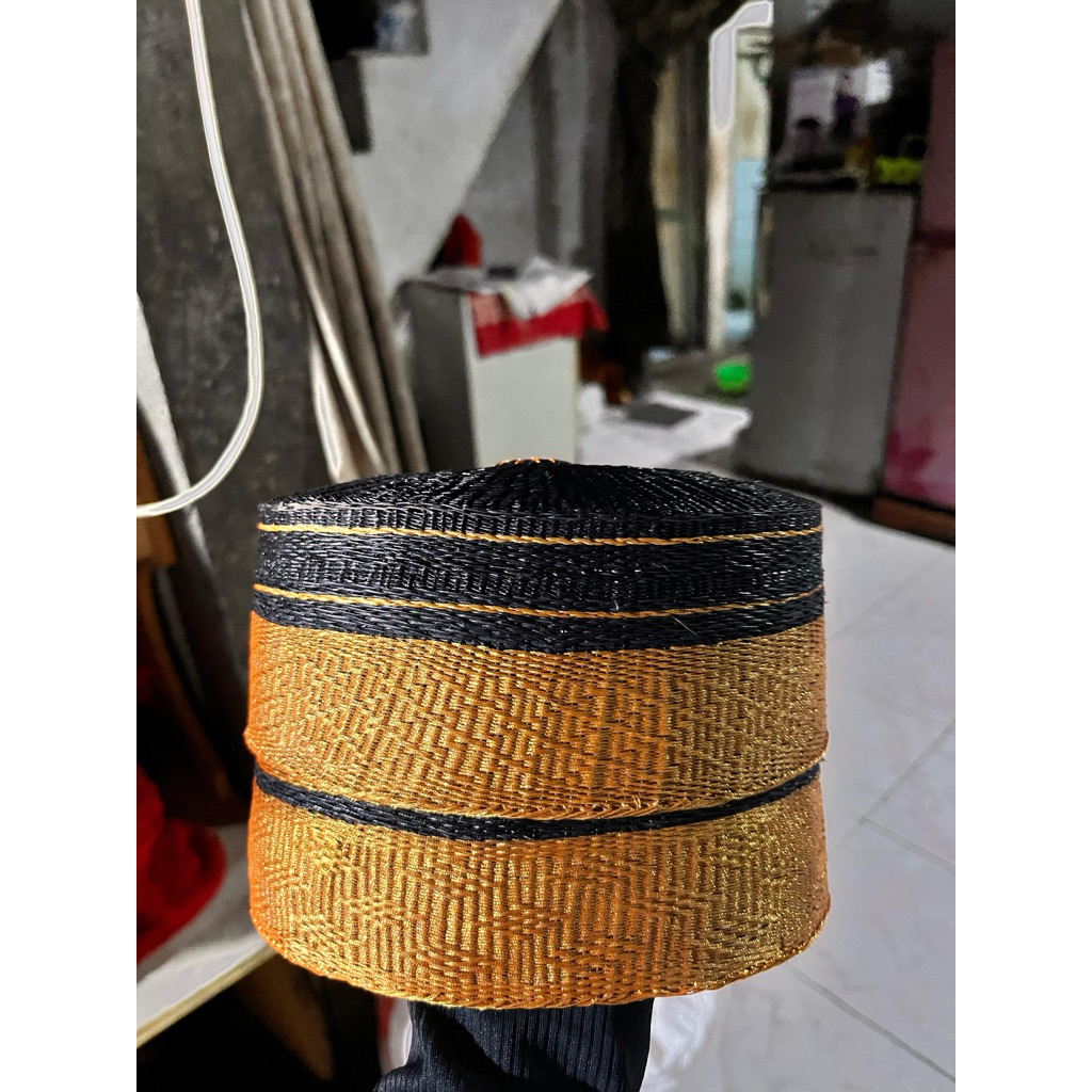 PROMO Songkok Recca Bugis Standar / Bone / Makassar / Sulawesi Selatan / Asli