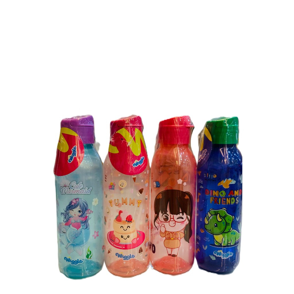 Technoplast Wiggle - Botol Minum Anak Sekolah 530ml