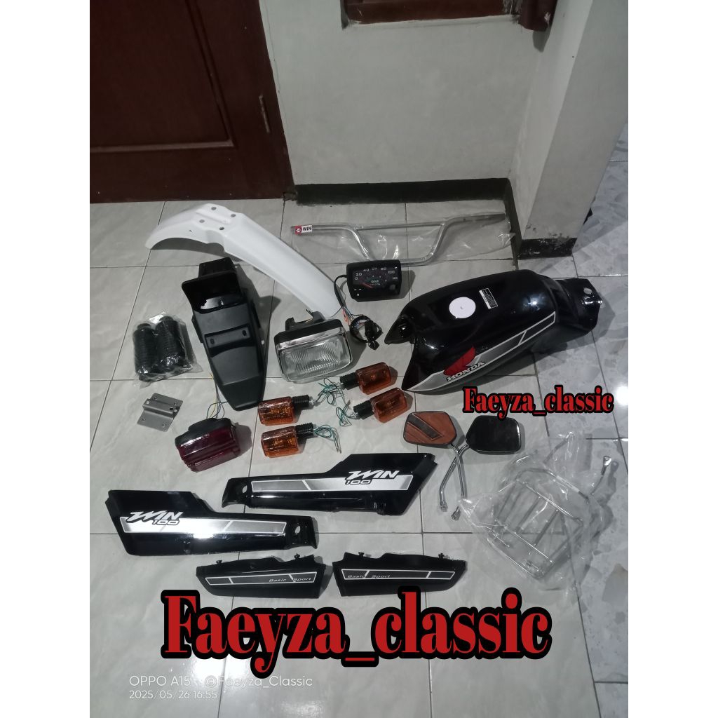 PAKET BODY FULLSET HONDA WIN 100. PAKET HEMAT COVER BODY FULLSET KOMPLIT HONDA WIN 100 TERMURAH.