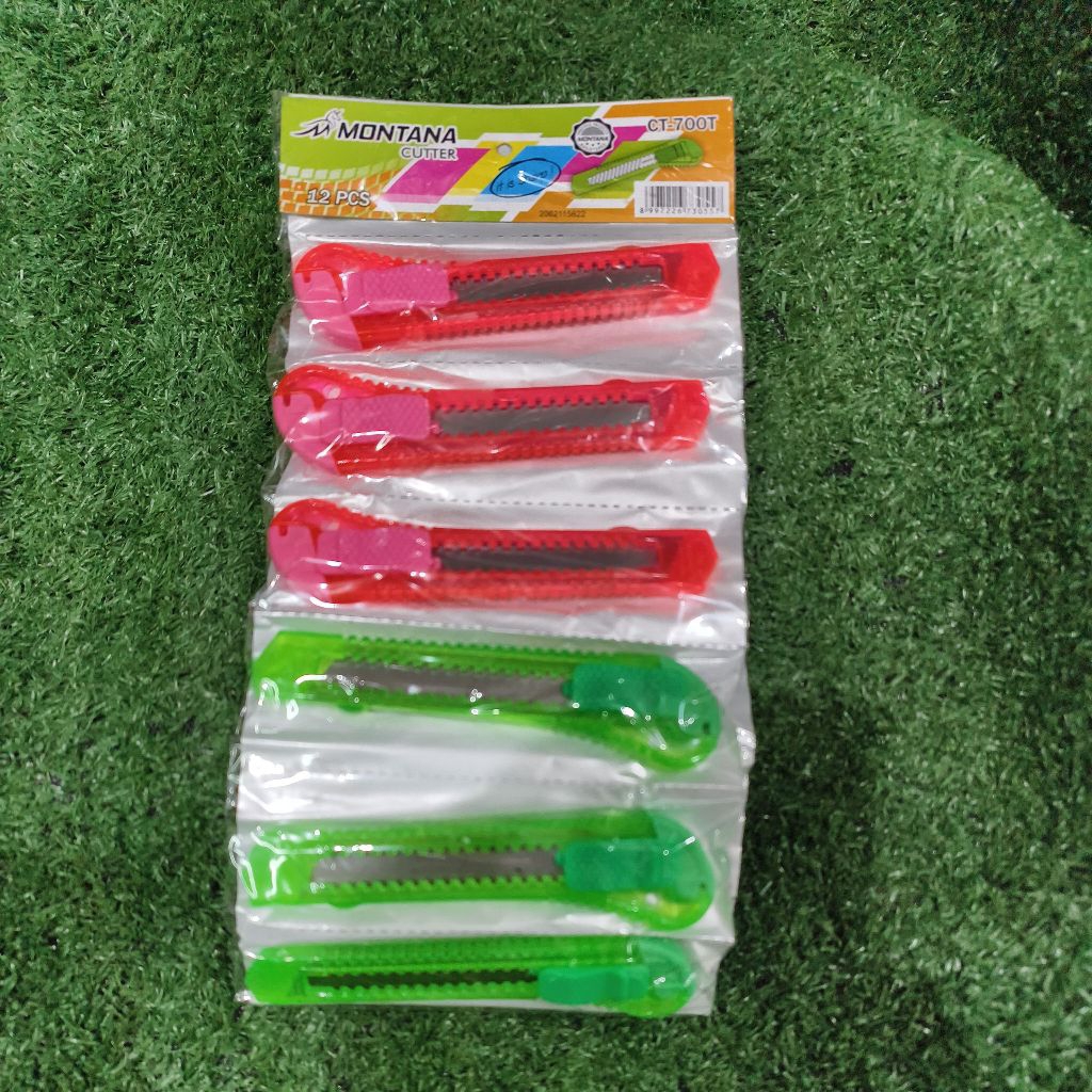 

cutter besar renteng/12pcs/MONTANA/kater besar renteng/CT700T