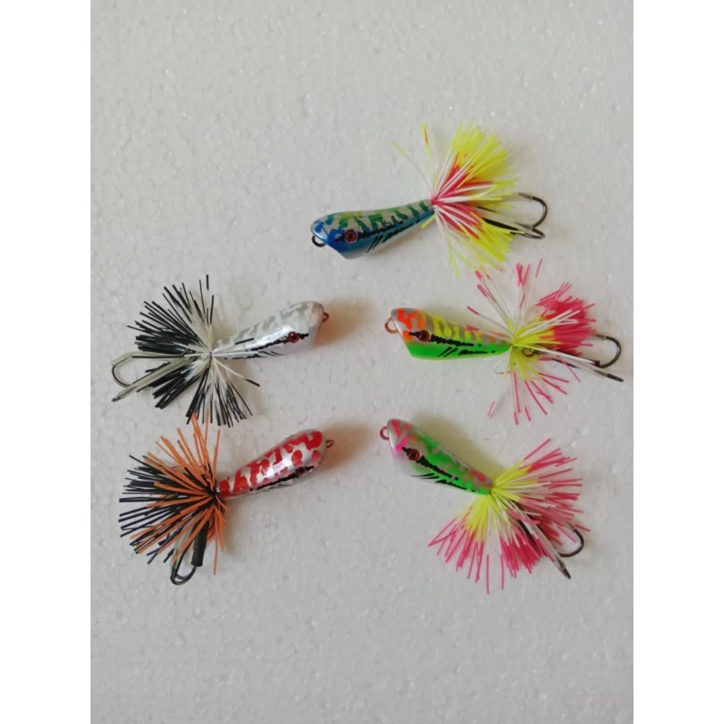 Umpan Casting Jump Frog Geol Slim