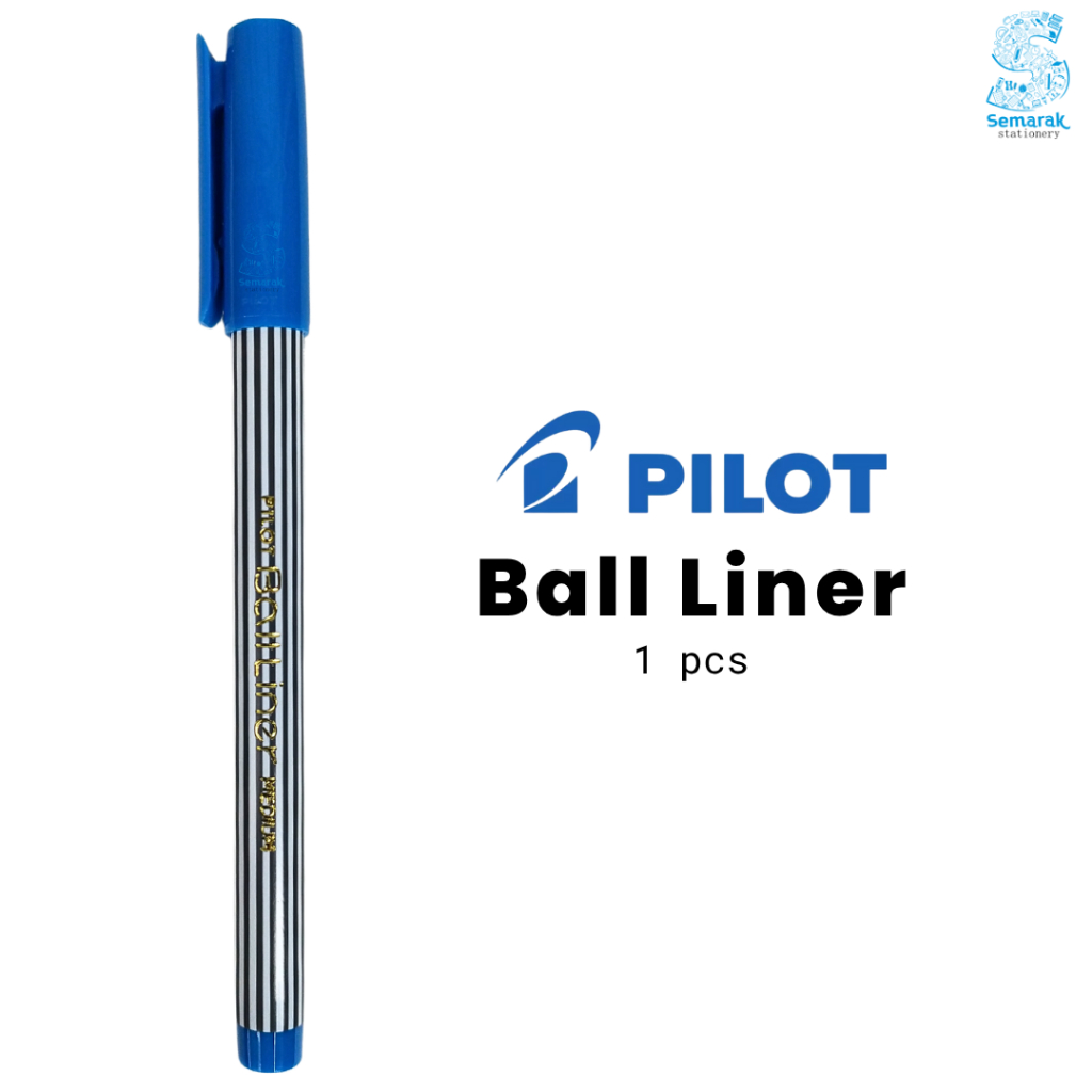 

Pilot Ball Liner 0.8 mm - Biru [1 pcs]