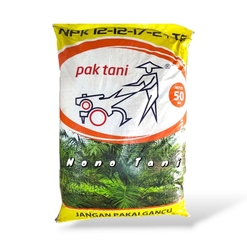 Pupuk Npk 12 12 17 2 TE Pak Tani Kemasan 50Kg