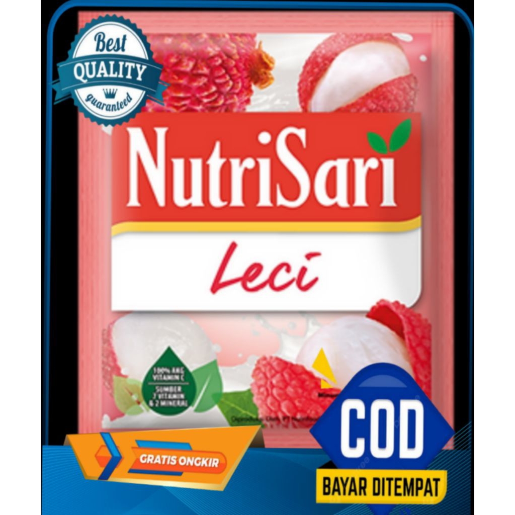 

10 PCS Nutrisari Leci Renceng / Nutrisari Leci / Nutrisari Leci Bubuk / Nutrisari Leci Termurah