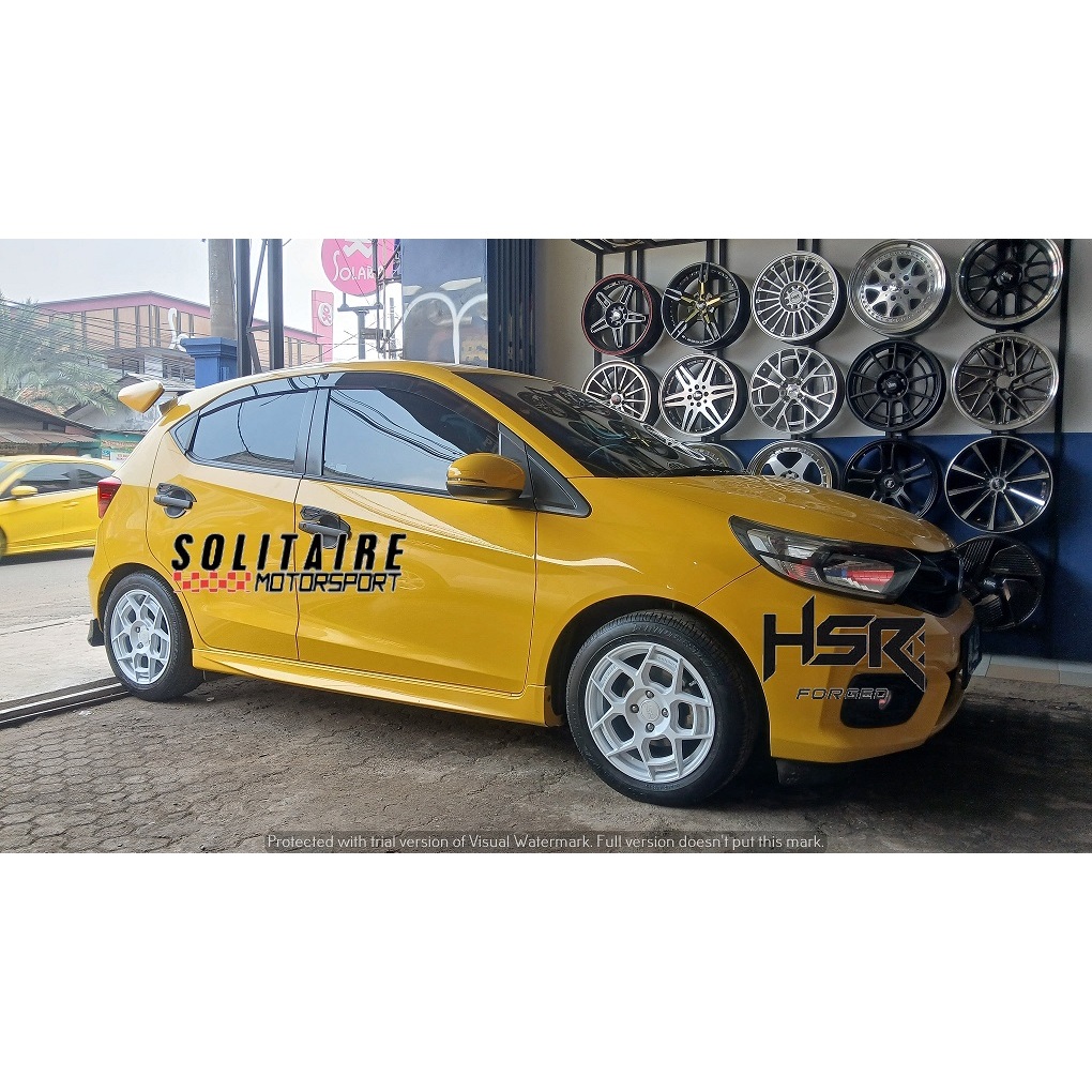VELG RACING HSR RING 15 UNTUK HONDA BRIO VELG HSR DESING DECA R15 FREE ONGKIR