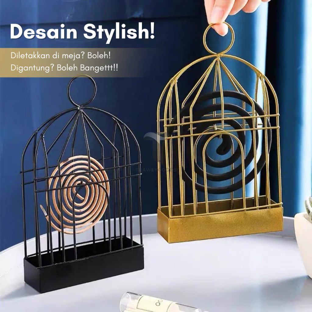 [TG] Holder Obat Nyamuk Bakar Model Gantung / Tatakan Wadah Obat Nyamuk Bakar Alas Obat Nyamuk