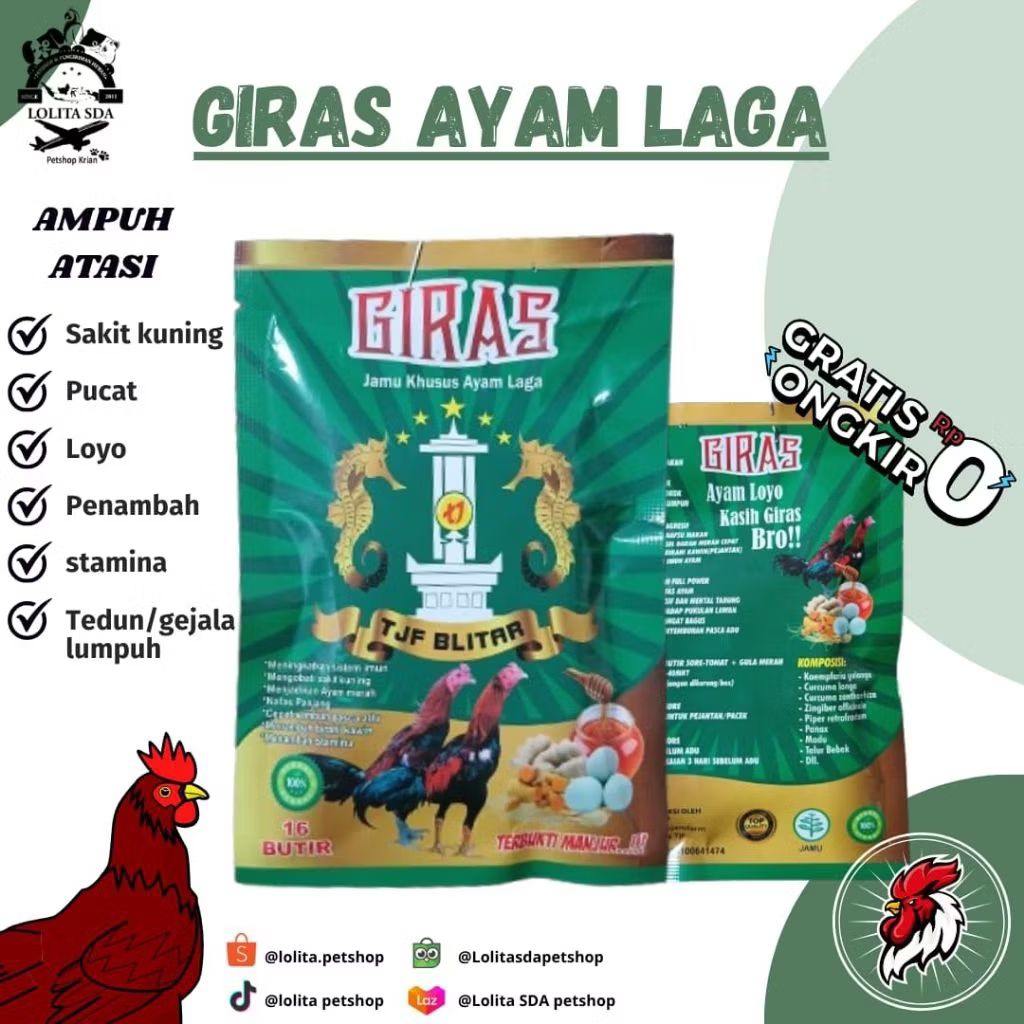 JAMU GIRAS AYAM ADUAN AYAM BANGKOK JAMU HERBAL DOPING AYAM JAMU AYAM SAKIT KUNING JAMU GIRAS shaesto