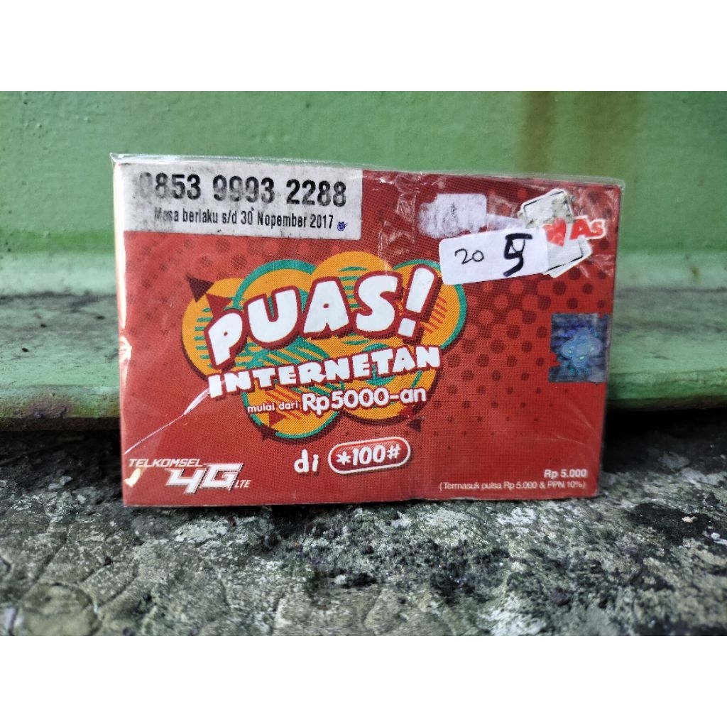 Telkomsel Kartu As Jadul 2017 COMBO SAKTI Kartu As Lawas Tahun 2017