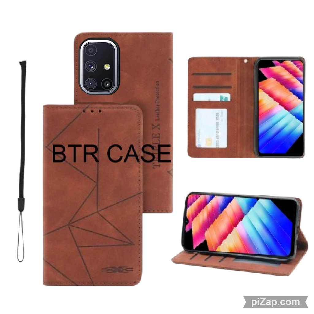 CASE HP SAMSUNG A51 CASING DOMPET KULIT FLIP COVER LEATHER SARUNG HP MOTIF