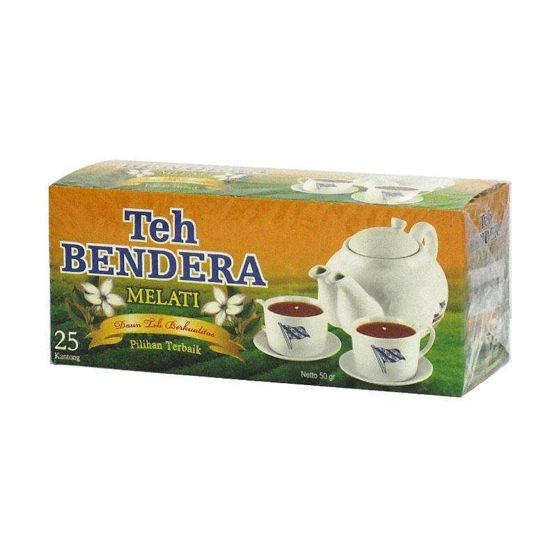 

1 Pcs Teh Bendera Aroma Melati Isi 25 Kantung