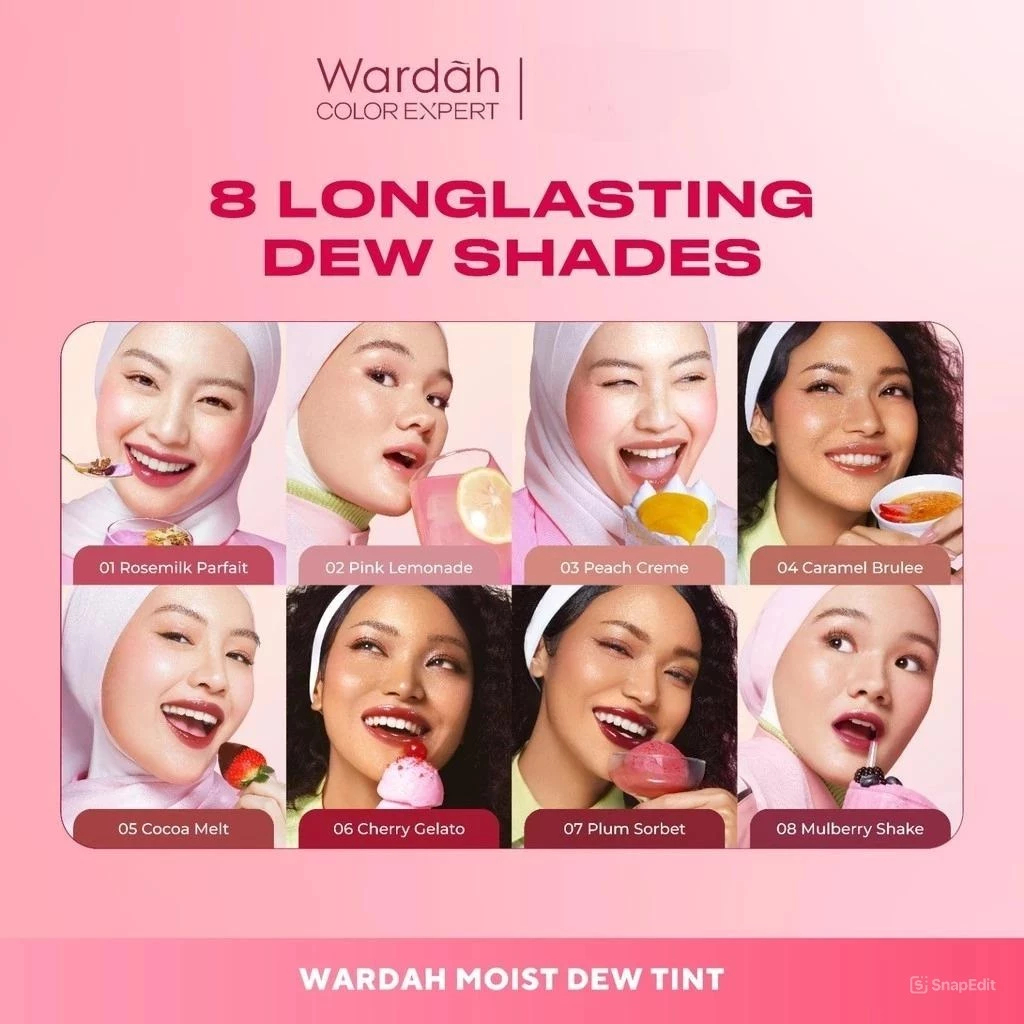NEW WARDAH Moist Dew Tint | Lip Tint Liptint