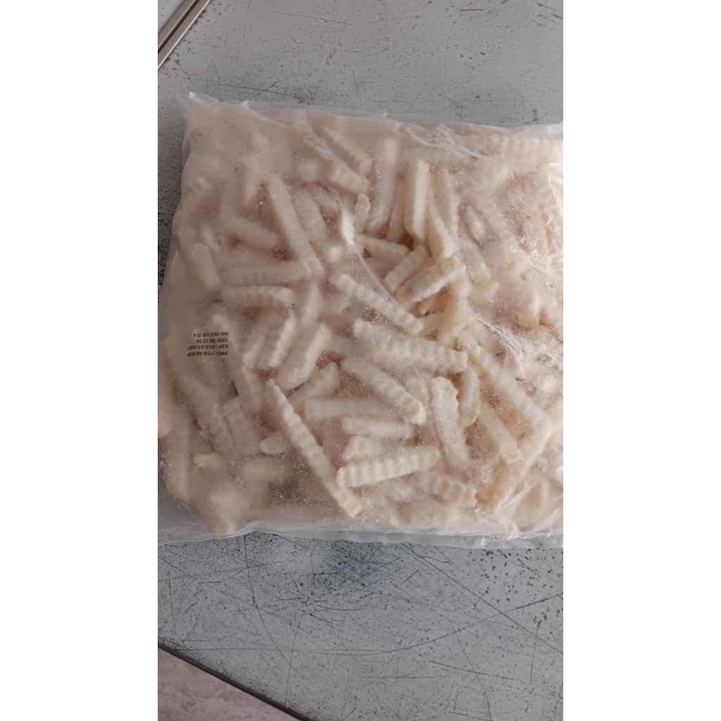 

hy funn crinkle cut kemasan 2kg