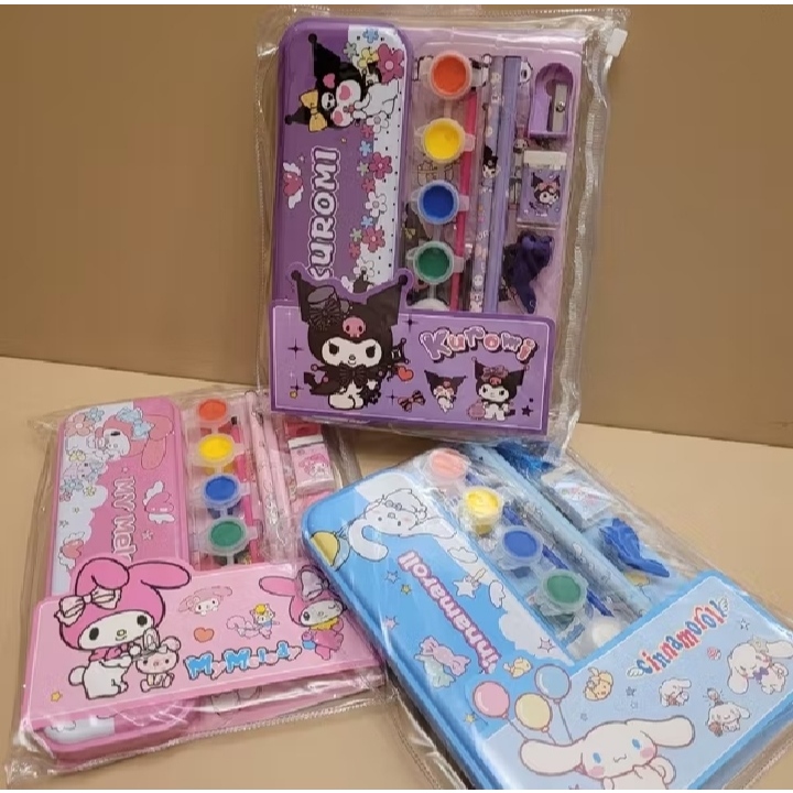 

Promo Study Set 8In1/Paket Set Alat Tulis Stationery Karakter Lucu