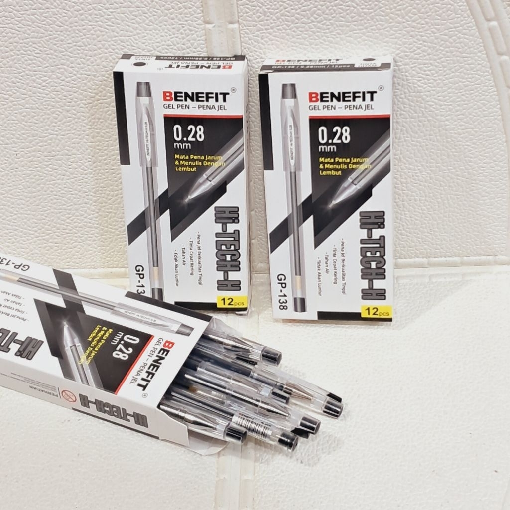 

[ 12pcs ] PULPEN H-TECH-H BENEFIT GP-138/0.28mm