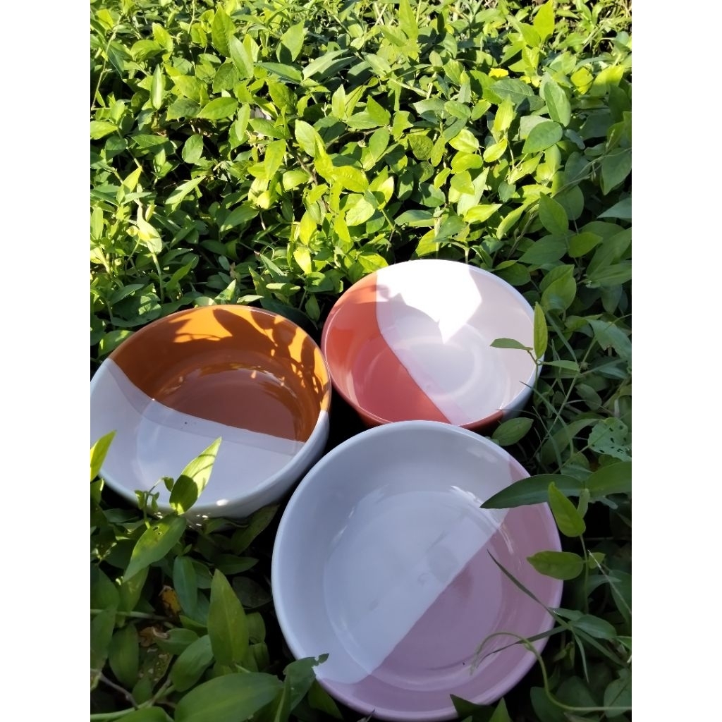 Mangkok kaibon soft two tone/mangkok souvenir