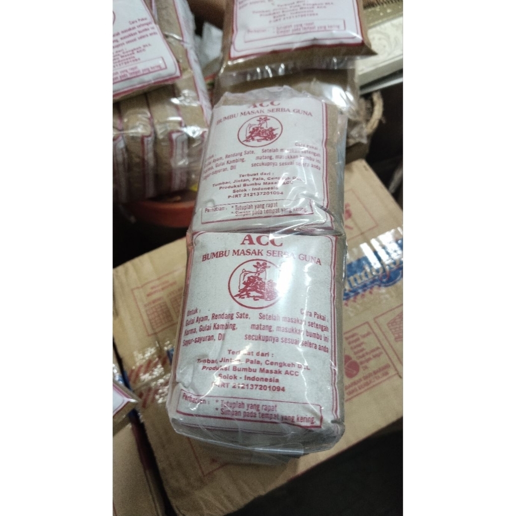 

Bumbu pamasak acc untuk Randang khas solok sumatra barat