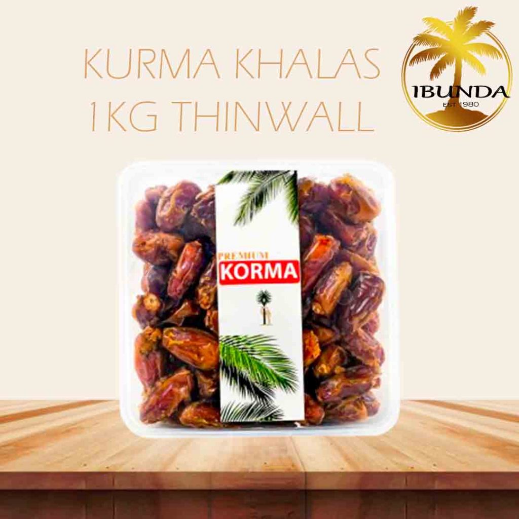 

{FREE BUBBLE} Kurma Khalas Premium By Ibunda 500gr/1000gr | 0,5kg / 1kg