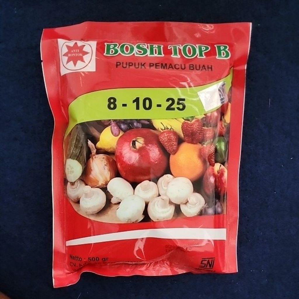 PUPUK BOSH TOP B 8-10-25 /PUPUK PEMACU BUAH