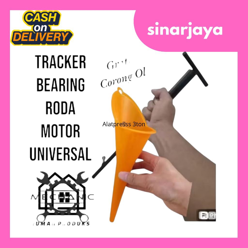 Tracker Pelepas Bearing Roda Motor Universal Bearing | Gratis Corong Oli