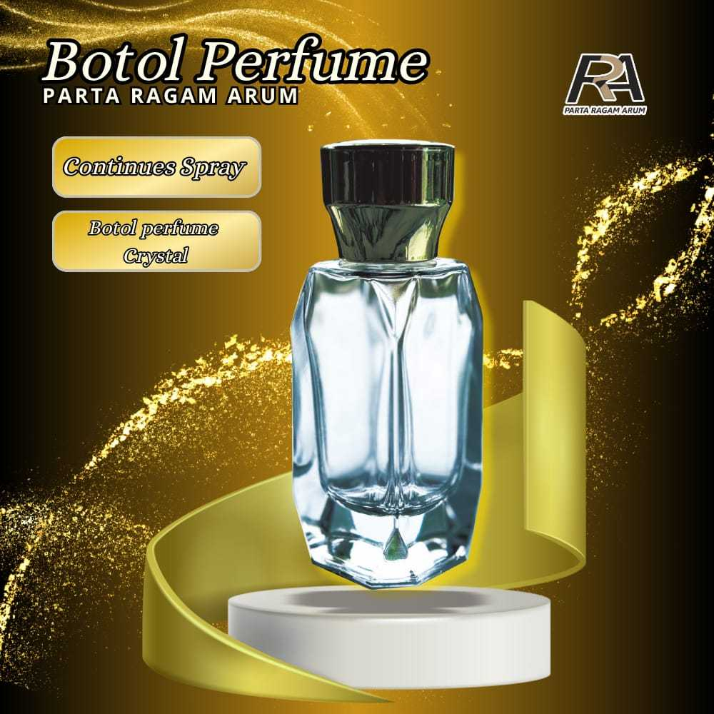 GROSIR BOTOL PARFUM CRYSTAL 30 ML - BOTOL PARFUM KOSONG
