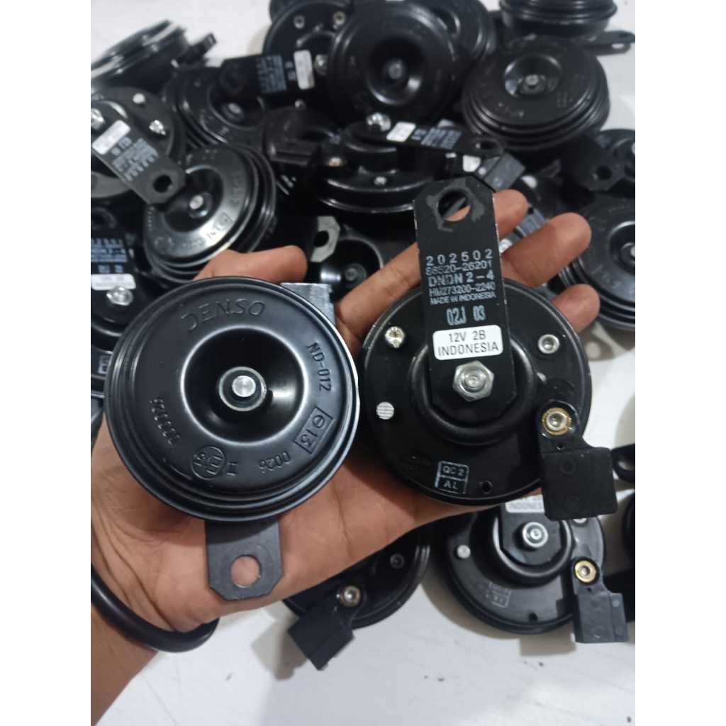 Klakson Denso 12V Universal Single Pin original