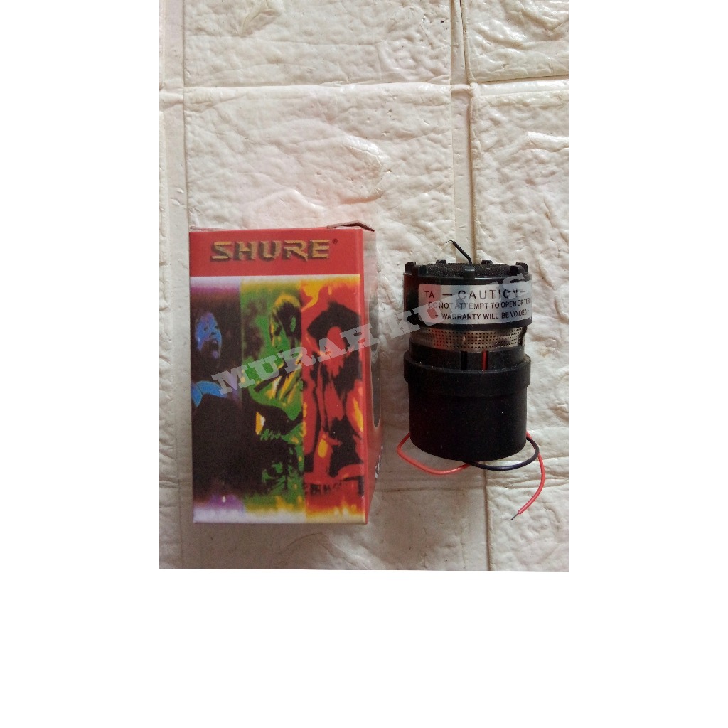 SPOOL MICROPHONE/SPOOL MIKROFON DUS MERAH SHURE SM-58