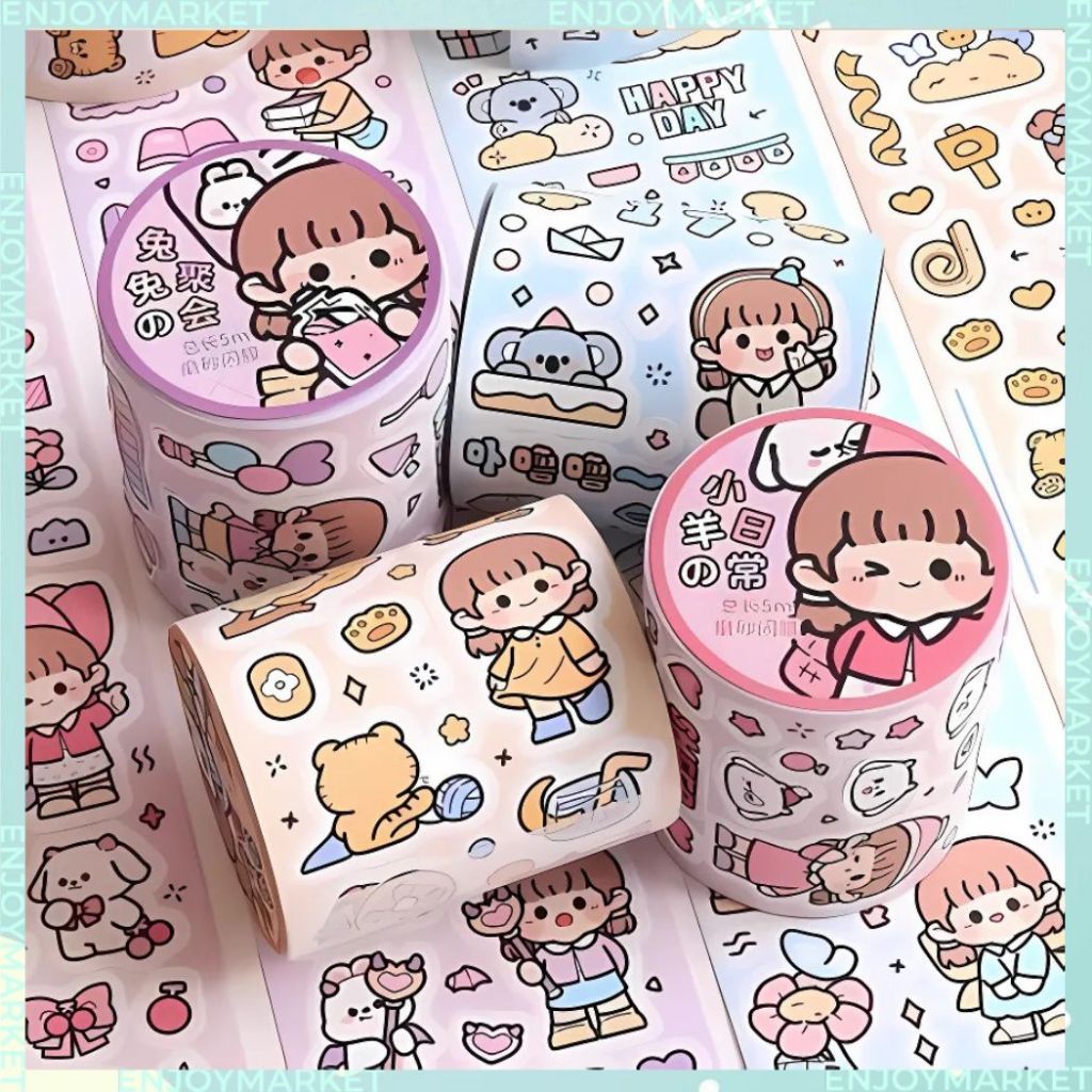 

Washitape Roll 5M Masking Tape Grafitti Roll Dodogirl Buat Jurnaling TLD132