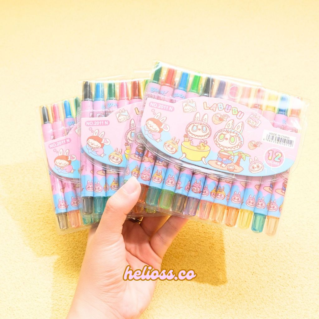 

KRAYON PUTAR MINI LABUBU KERAYON KRAYON CRAYON PENSIL WARNA PUTAR MOTIF LABUBU LUCU ALAT MEWARNAI ANAK PRAKTIS LUCU TERMURAH HELIOSS.CO