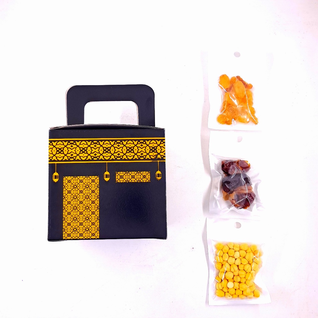 

Paket I Oleh Oleh Haji dan Umroh Ekonomis (isi Kurma, Kismis, Kacang Arab)