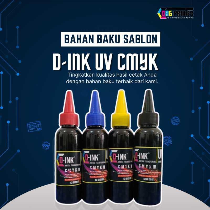 Tinta UV CMYKW