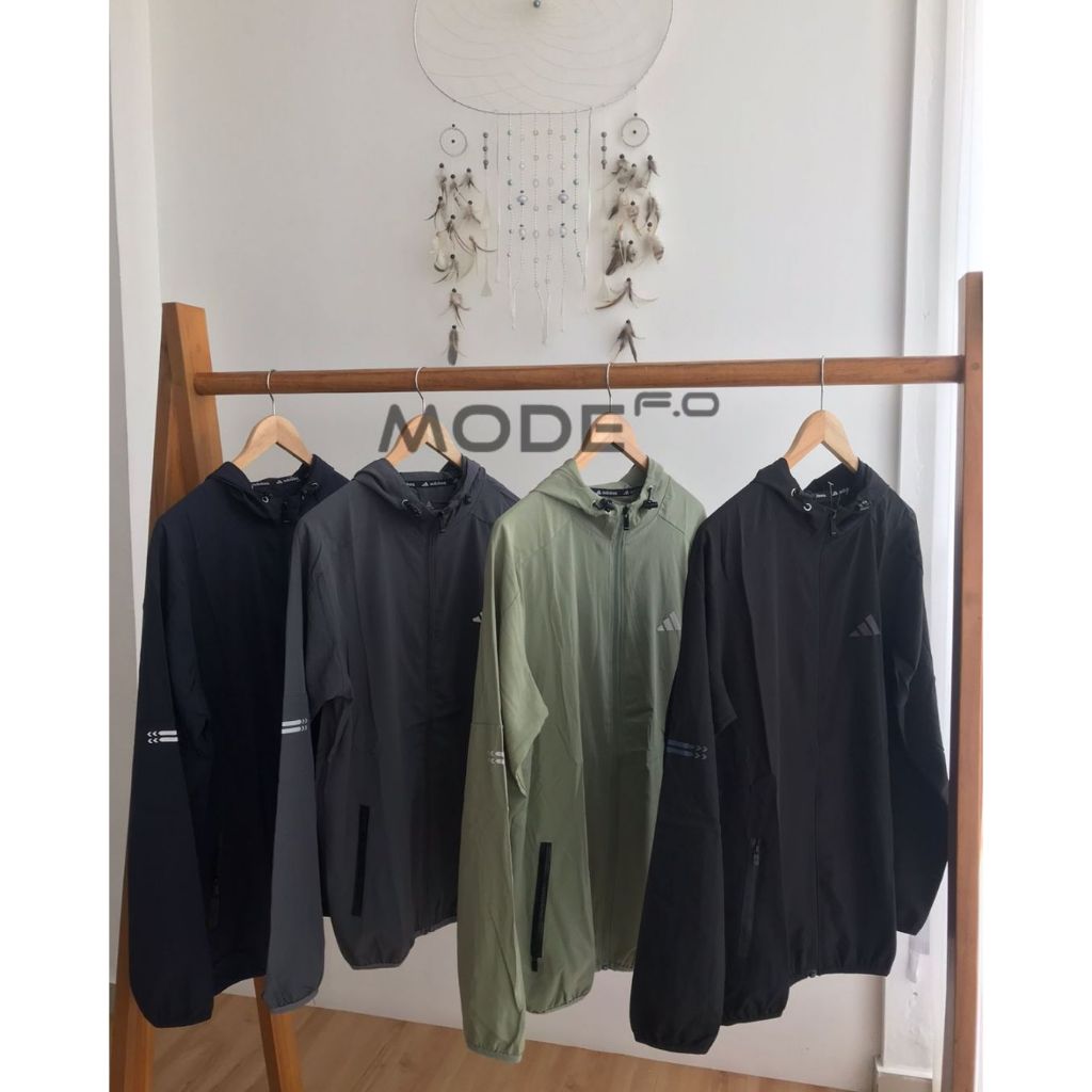 Jacket Men Adidas Micro 96204 - Jaket Olahraga Pria - Mode fo