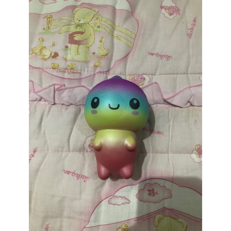 SQUISHY RAINBOW BABY DINOSAUR KSI second/bekas