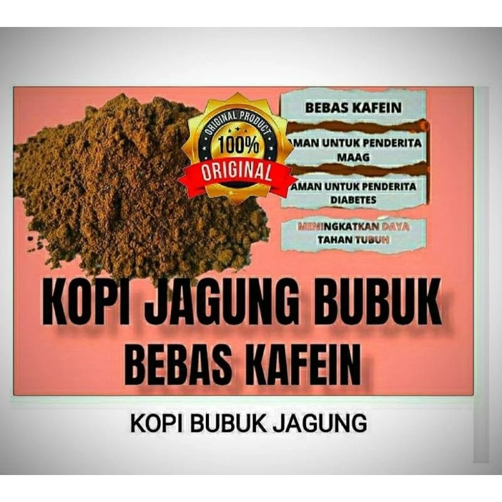 

JAGUNG KOPI AMAN UNTUK LAMBUNG, BUBUK MURNI NATURAL
