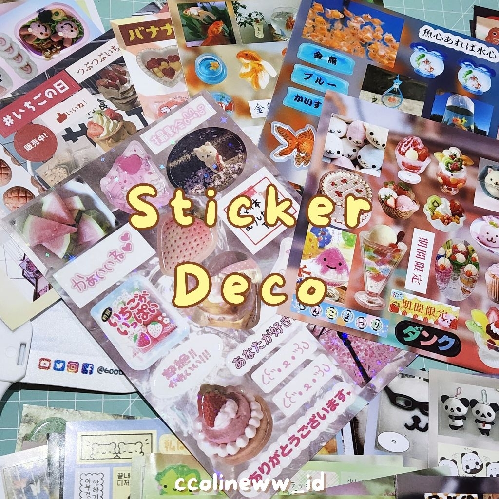 

juminocore sticker deco sheet dekorasi journal diary stiker lucu stiker jurnal lucu stiker anak anak