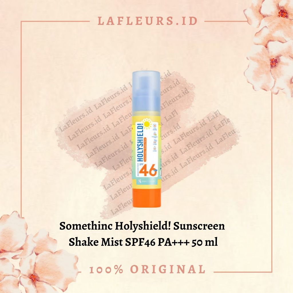 Somethinc Holyshield Sunscreen Shake Mist SPF46 PA+++ 50ml / Somethinc Holyshield Sunscreen Spray Mi