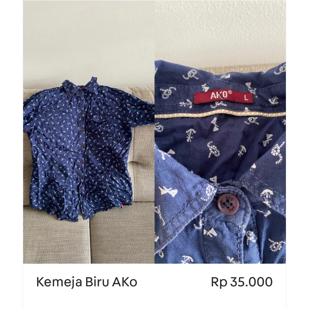Preloved Kemeja by AKo