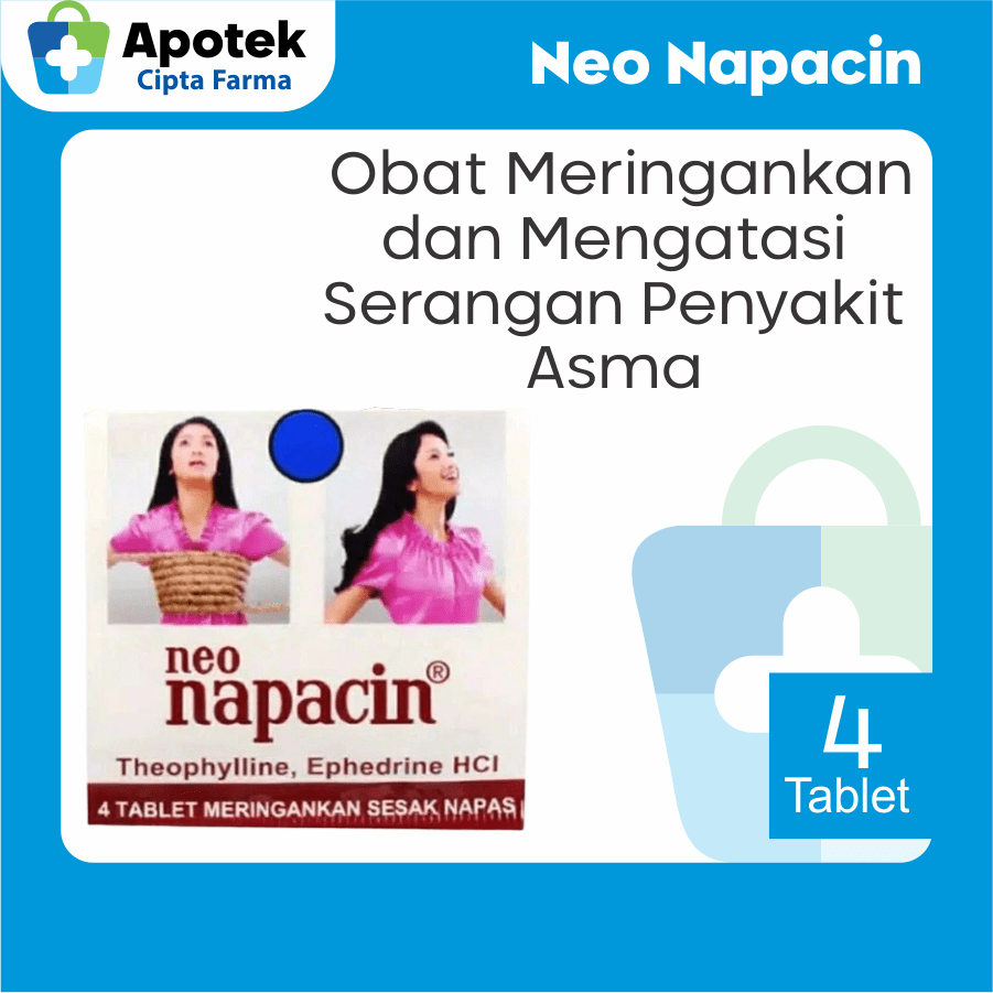 Neo Napacin Tablet Obat Asma dan Obat Sesak Nafas