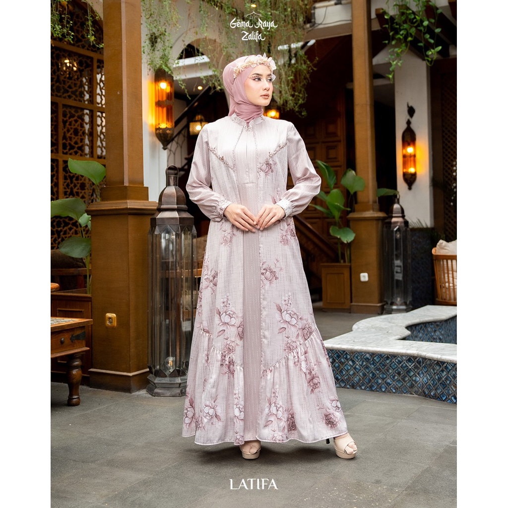 (NEW ARRIVAL) Dress Terbaru Zalifa
