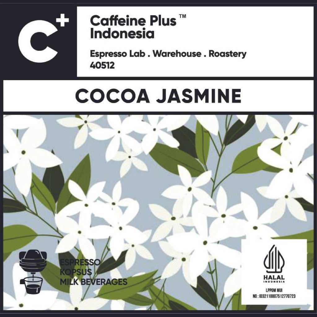 

Biji Kopi Houseblend Cocoa Jasmine - 1 kg / Coffee Espresso Robusta dan Arabica