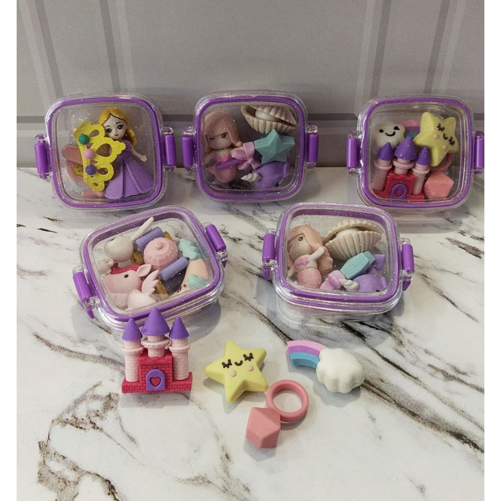 

Hapusan Eraser QIHAO Kode 8619 motif Princess Motif Lucu