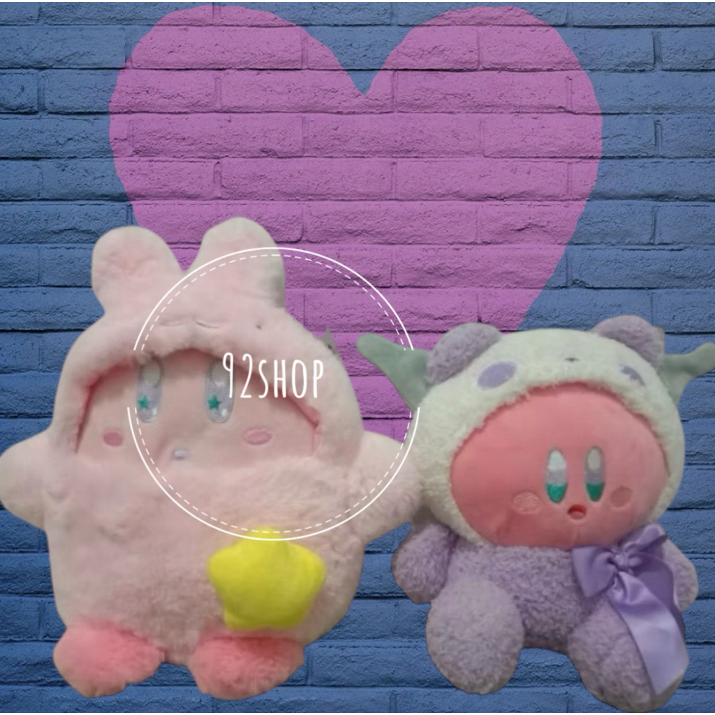 Boneka KIRBY x KUROMI | Boneka Kirby kostum bunny | boneka Pokemon Kirby collectible of pokemon plus