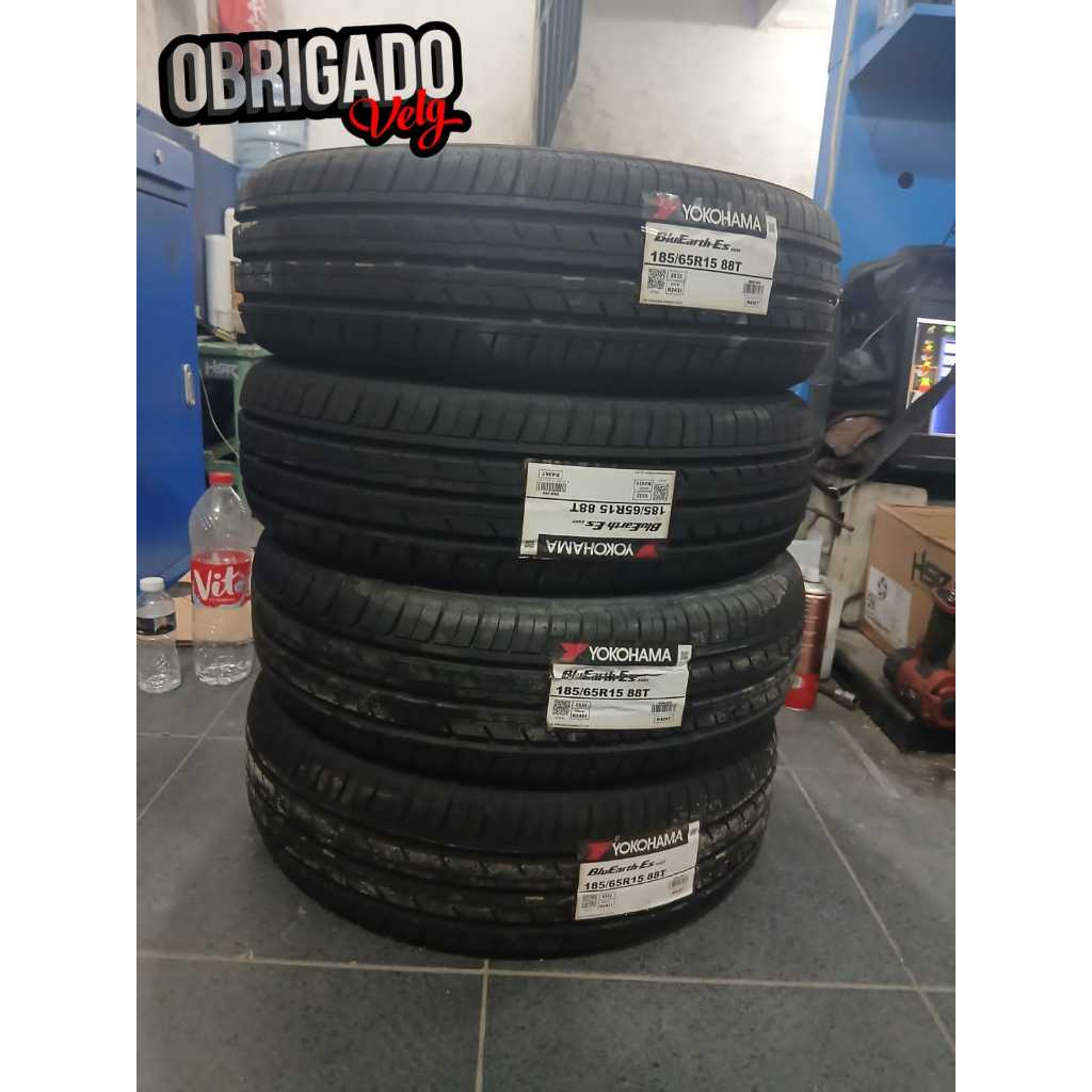 BAN MOBIL STANDAR MOBILIO, ERTIGA, FREED, AVANZA, XENIA R15 YOKOHAMA blueart -ES32 185 65 R15_TAHUN 