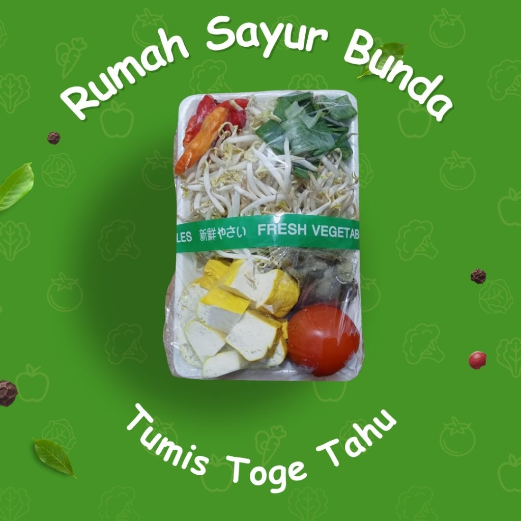 

Paket Sayur Pack Tumis Toge Tahu Siap Masak