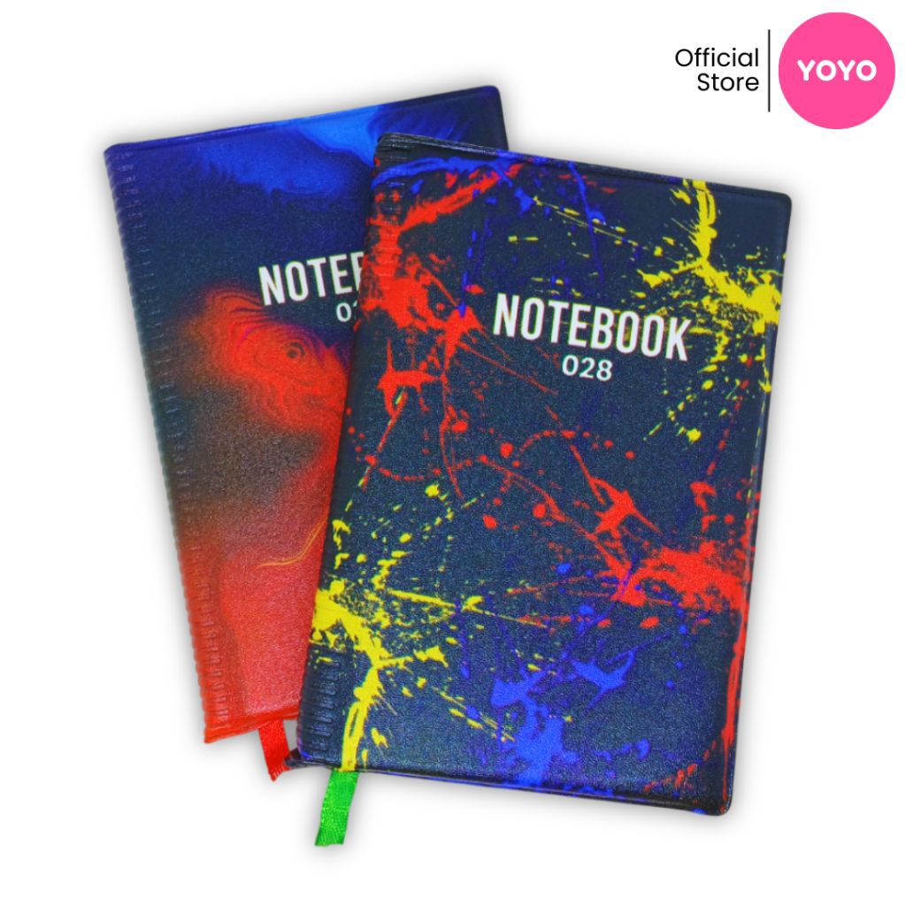 

YOYO Notebook Aesthetic A6 Buku Agenda ABSTRACT TEBAL 140 Lembar